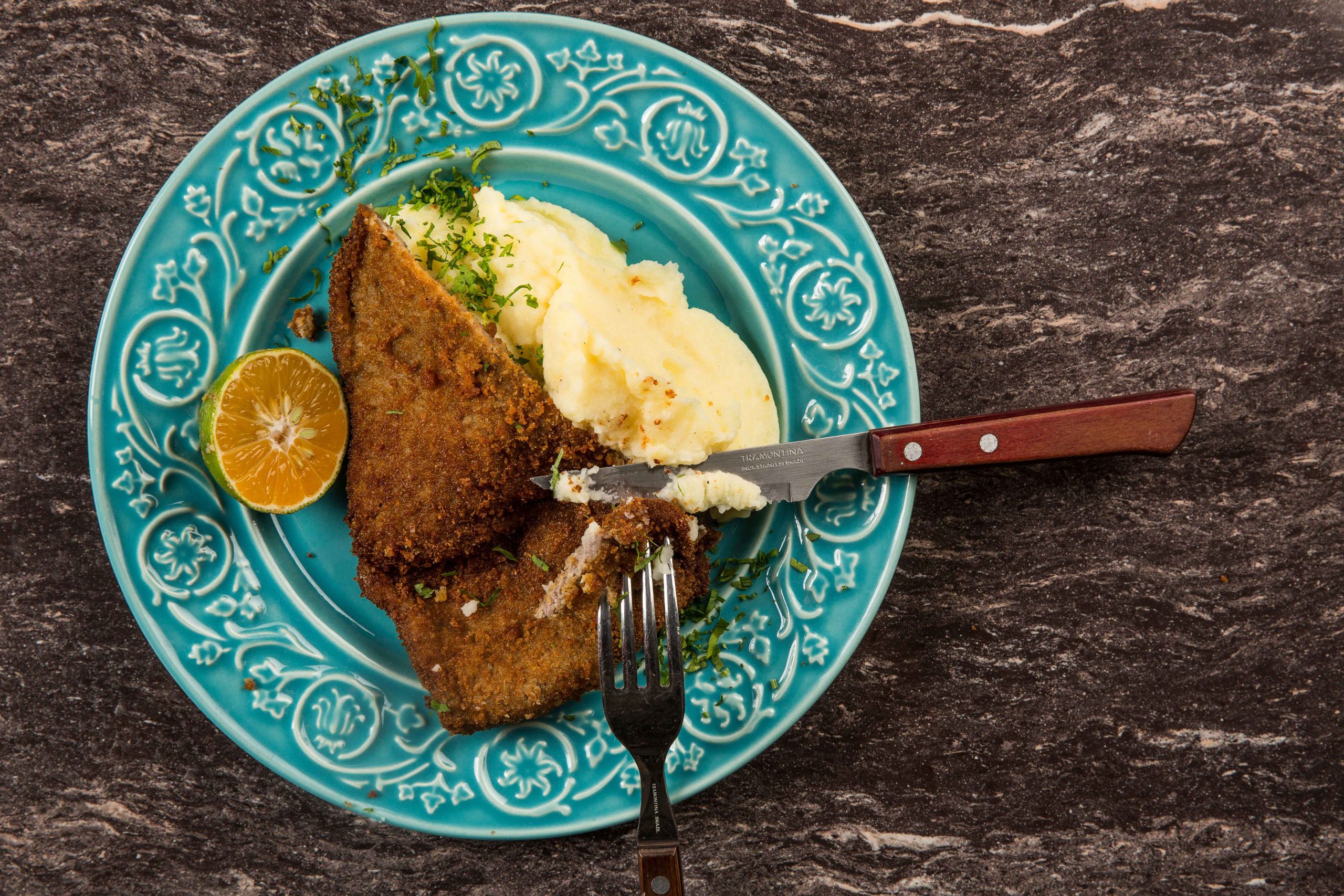 Breaded Steaks Instituto Brasil a Gosto